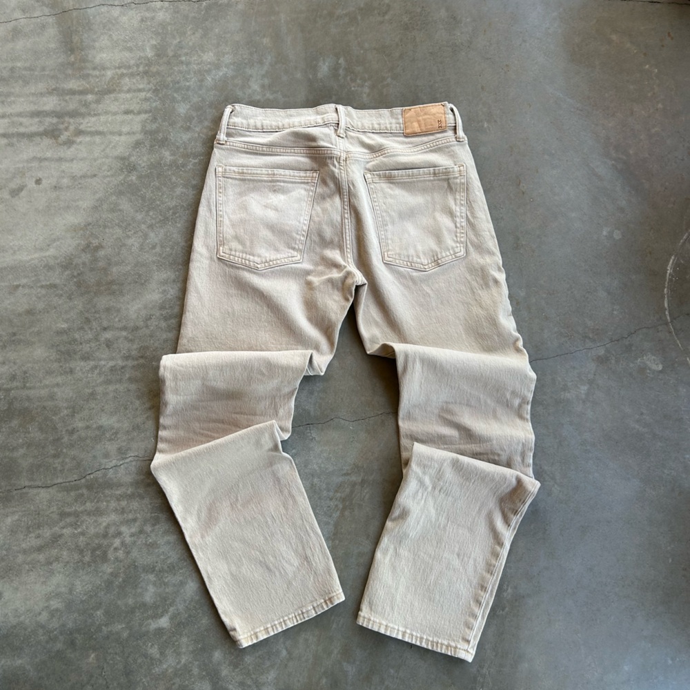 Mutual Weave Tan Jeans - Picture 2 of 6